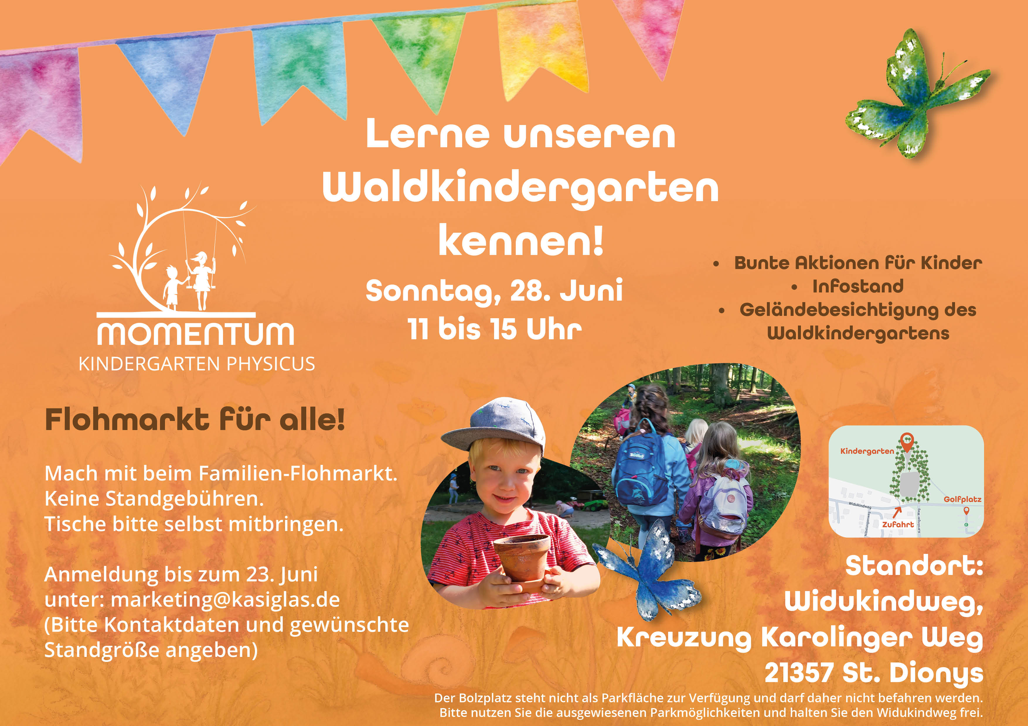 Info Flyer über die Veranstaltung